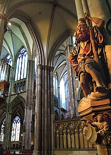 Gothic Architecture in Cologne Monumental Cathedral