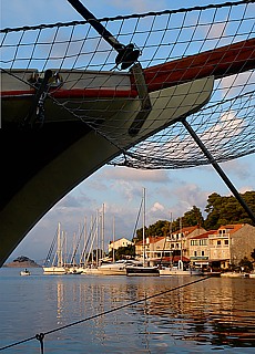 Fishermen village Pomena on Island Mljet