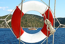 Sailing along south Dalmatia coast