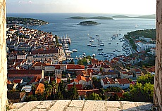 Harbour of Hvar Island