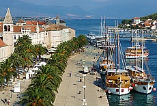 Oldtown and harbour of Trogir