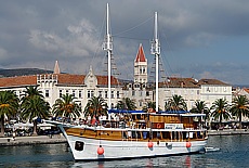 In the harbour of Trogir