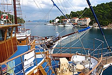 Fishermens village Pomena on Mljet Island