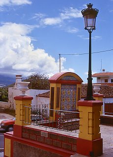 Market square in Los Llanos