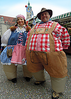 XXL Fasching am Viktualienmarkt Mnchen