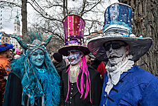 Faschingsdienstag am Viktualienmarkt Mnchen