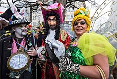 Faschingsdienstag am Viktualienmarkt Mnchen