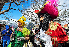 Faschingsdienstag am Viktualienmarkt Mnchen