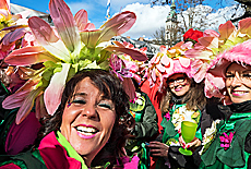 Faschingsdienstag am Viktualienmarkt Mnchen