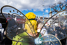 Faschingsdienstag am Viktualienmarkt Mnchen