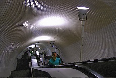 Metrostation Chiado in Lisbon