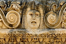 Mysterious faces in Lycian Myra
