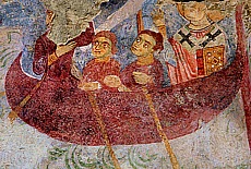 Wall painting in the Nicholas Church at Demre