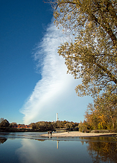 The split sky