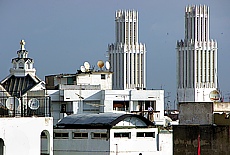 Twin Towers mosque in Rabat
