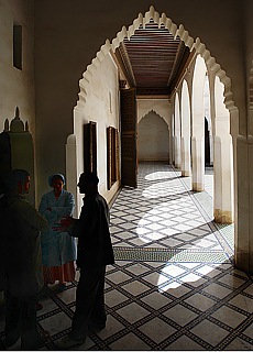 Bahia Palace in Marrakesch