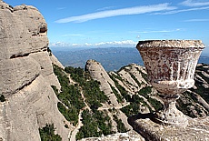 Hiking on Mount Montserrat