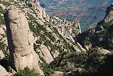 Hiking on Mount Montserrat