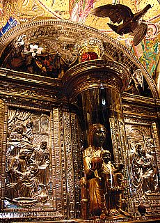 Black Madonna in Monastery Montserrat