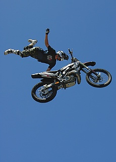 Freestyle Motocross high flyer