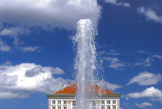 Water fountain in Palacepark Nymphenburg