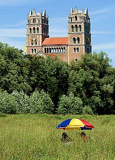 Summertime in the Isarauen Munich