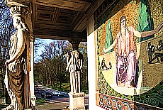 Peace angel monument in Munich