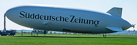 Zeppelin at the German Museum Airbase works