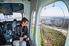 Lookout from Zeppelin window