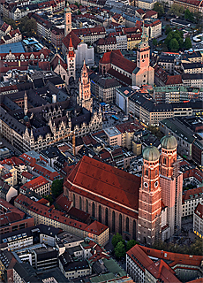 Frauenkirche, Rathaus, Marienplatz