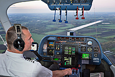 Zeppelin Cockpit und Ruderregatta