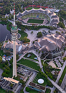 Olympiapark und Olympiaturm