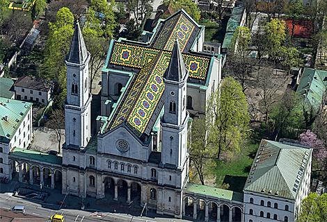 Ludwig church near University of Munich