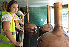 Kupfer Sudkessel Spaten Brewery