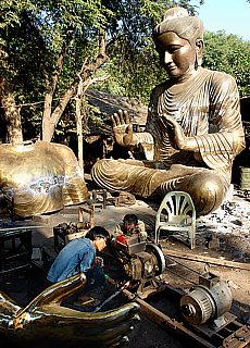 Handwerksbetriebe in Mandalay