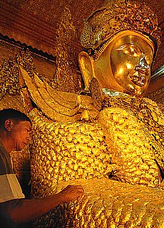 Golden Mahamuni Buddha