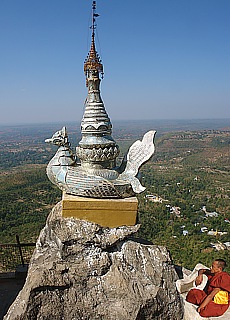Mount Popa the Ghost mountain