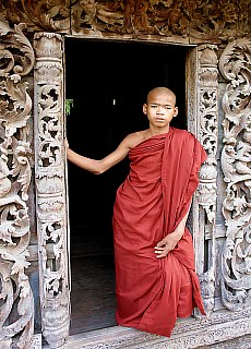 Shwenandaw Kyaung der Teakholzpalast von King Mindon