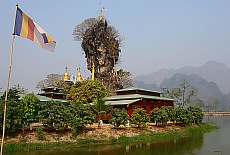 Monastery Kyauk Ka Lat near Hpa-an