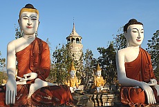 Buddha garden Bodhi Tahtaung in Monywa