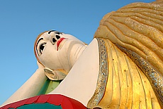 Giant reclining Buddha Bodhi Tahtaung in Monywa