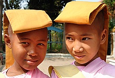 Young Novices in Mandalay