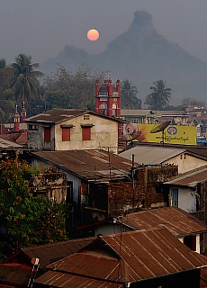 Sunset in Hpa An