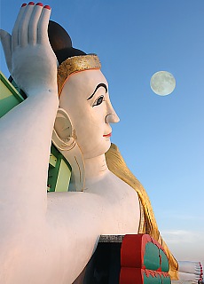 Giant Buddha Bodhi Tahtaung in Monywa