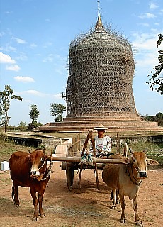 Bawbawgyi Pagoda near Pyay