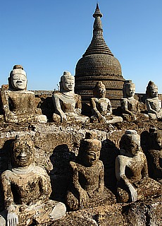 Kothaung Temple in Mrauk U