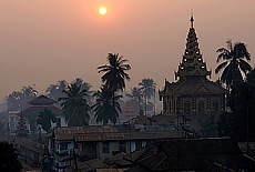 Sunset in Hpa an