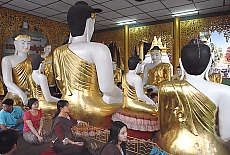 Shwedagon Pagode in Yangon