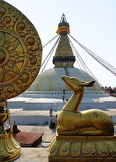 Buddhist Bodnath Temple