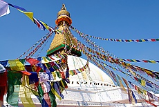 Buddhist Bodnath Temple